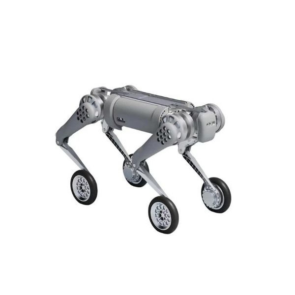 Roboter-Hund auf Rädern B-W