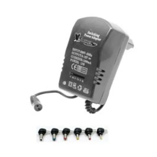 Chargeur universel 3 à 12V 1200 mA Chargeur universel 3 à 12V 1200 mA