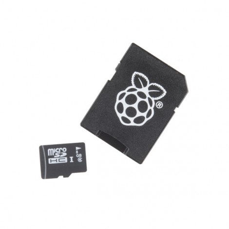 Bundle Raspberry Pi Modèle B+ et carte SD 8GB avec NOOBS