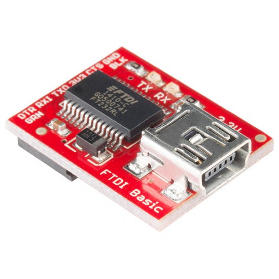 FTDI 3,3 V Basic Breakout Board mit Mini-USB-to-Serial Kabel 