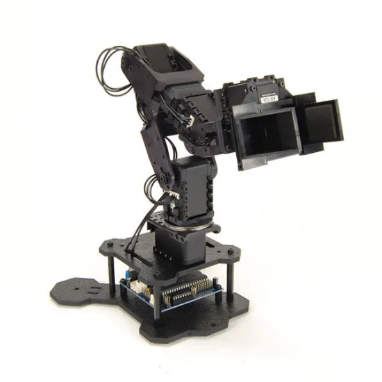 Bras robotique programmable PhantomX Pincher (sans servomoteurs) Bras robotique programmable PhantomX Pincher (sans servomoteurs)