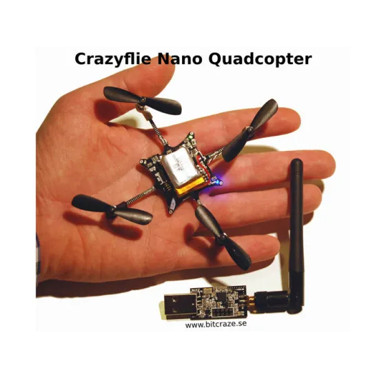 Kit Crazyfly Nano Quadcopter 10-DOF avec Crazyradio (BC-CFK-02-B) Kit Crazyfly Nano Quadcopter 10-DOF avec Crazyradio (BC-CFK-02-B)