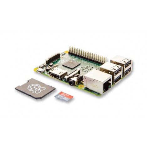 Raspberry Pi 2 Modell B und der 8GB Micro-SD Speicherkarte mit NOOBS Kit