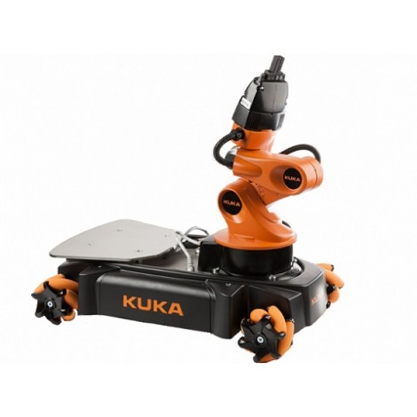 KUKA youBot, omnidirektionaler mobiler Roboter mit Arm