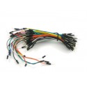 Set of cables for breadboards (jumper cables)