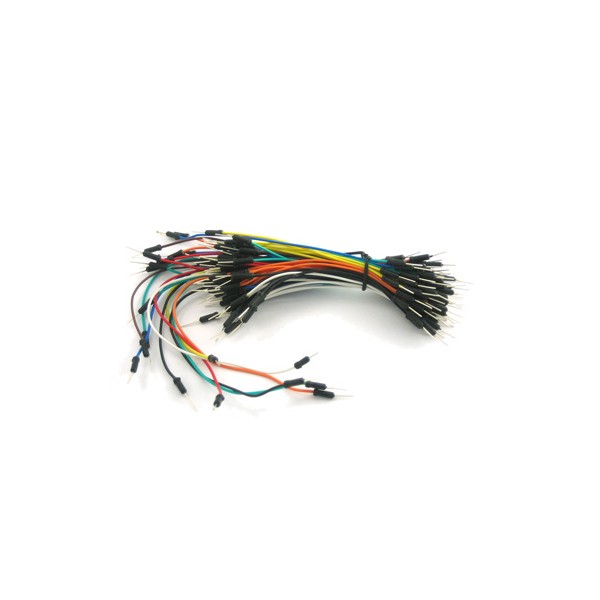 Set of cables for breadboards (jumper cables)