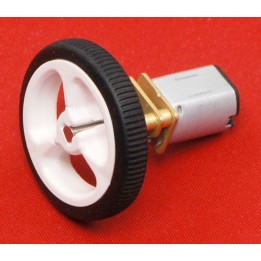 Pair of 32 x 7  mm Wheels for DIY Mobile Robots 