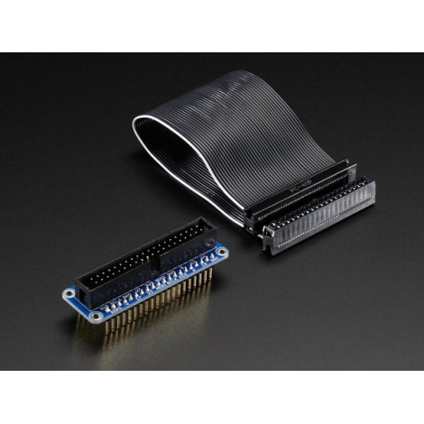 Assembled Pi Cobbler Plus with GPIO Ribbon Cable for Raspberry Pi B+/A+/Pi 2