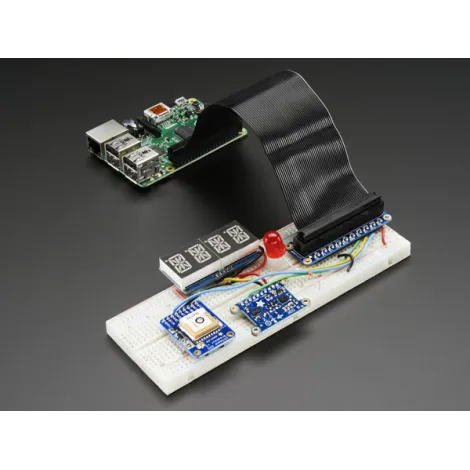 Pi Cobbler Plus montiert – GPIO-Flachkabel für Raspberry Pi B+/A+/Pi2 Pi Cobbler Plus montiert – GPIO-Flachkabel für Raspberry Pi B+/A+/Pi2