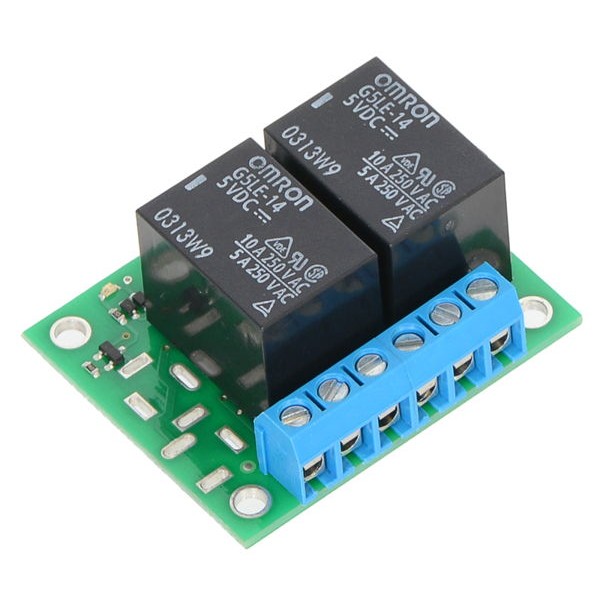 2 Inverter-Relais 12 VCC für SPDT-Schalter (montiert)