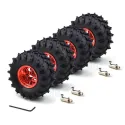 Set mit 4 All-Terrain Rädern für Dagu (rot) Set mit 4 All-Terrain Rädern für Dagu (rot)