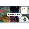 Robot Virtual Worlds 4.0 pour Lego Mindstorms - Licence perpétuelle 6 utilisateurs Robot Virtual Worlds 4.0 pour Lego Mindstorms - Licence perpétuelle 6 utilisateurs