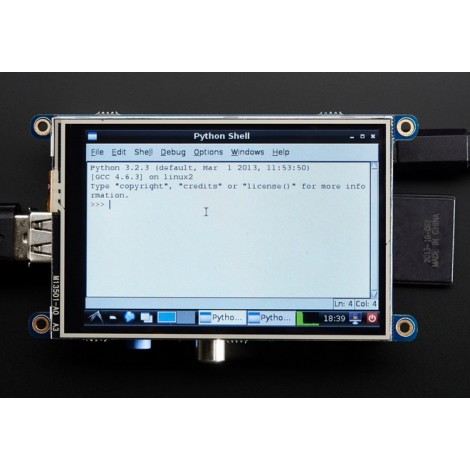 PiTFT - Ecran TFT tactile 480 x 320 3.5" pour Raspberry Pi