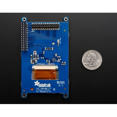 PiTFT – Displaymodul TFT 480 x 320 3.5" + Touchscreen für Raspberry Pi PiTFT – Displaymodul TFT 480 x 320 3.5" + Touchscreen für Raspberry Pi