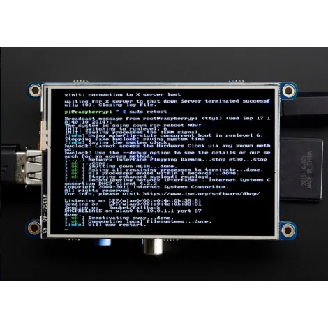 PiTFT – Displaymodul TFT 480 x 320 3.5" + Touchscreen für Raspberry Pi PiTFT – Displaymodul TFT 480 x 320 3.5" + Touchscreen für Raspberry Pi