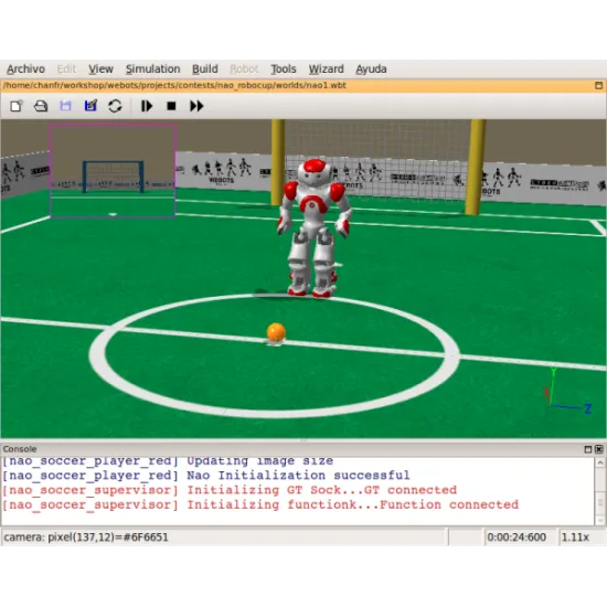 Webots for NAO - Licence 10 utilisateurs Webots for NAO - Licence 10 utilisateurs
