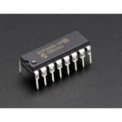 A/D-Wandler MCP3008 10 Bit 8 Kanäle mit SPI-Schnittstelle A/D-Wandler MCP3008 10 Bit 8 Kanäle mit SPI-Schnittstelle