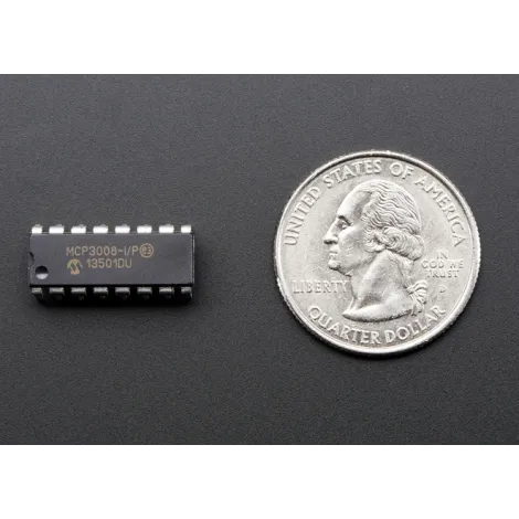 A/D-Wandler MCP3008 10 Bit 8 Kanäle mit SPI-Schnittstelle A/D-Wandler MCP3008 10 Bit 8 Kanäle mit SPI-Schnittstelle