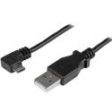 Câble USB A vers Micro B coudé à angle droit 30 cm Câble USB A vers Micro B coudé à angle droit 30 cm