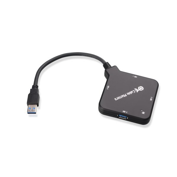 Ultra-Mini 4-Port USB 3.0 Hub