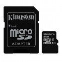 Carte mémoire microSD 8 Go avec son adaptateur SD