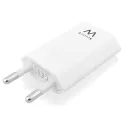 Kompaktes ladegerät für tragbare geräte 100-240 VAC / 5 VDC - 1 A Kompaktes ladegerät für tragbare geräte 100-240 VAC / 5 VDC - 1 A