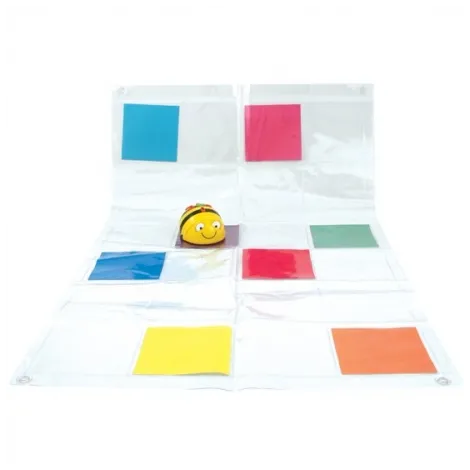 Tapis transparent pour Beebot et Bluebot (avec pochettes) Tapis transparent pour Beebot et Bluebot (avec pochettes)