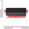 micro:bit Breakout (mit Anschlüssen) micro:bit Breakout (mit Anschlüssen)