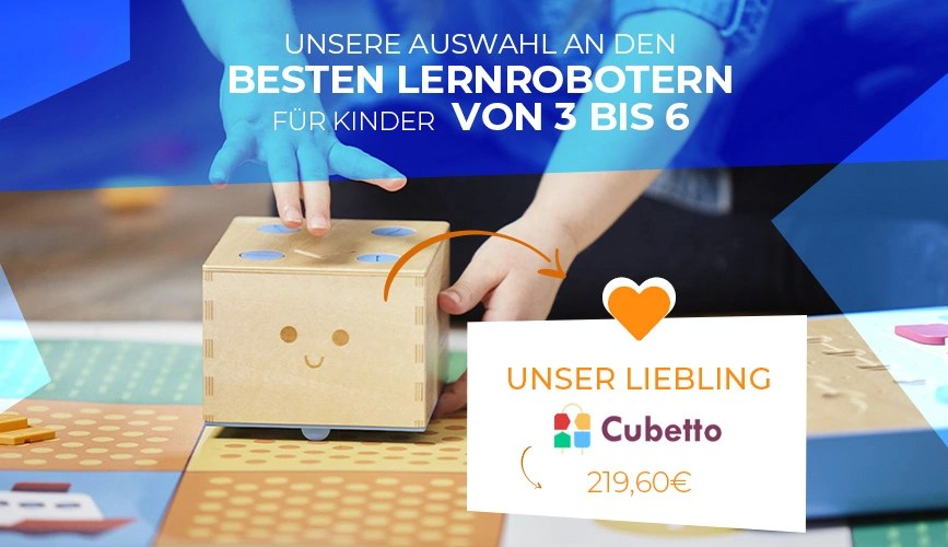 unesere auswal an den besten lernrobotern für kinder von 3 bis 6