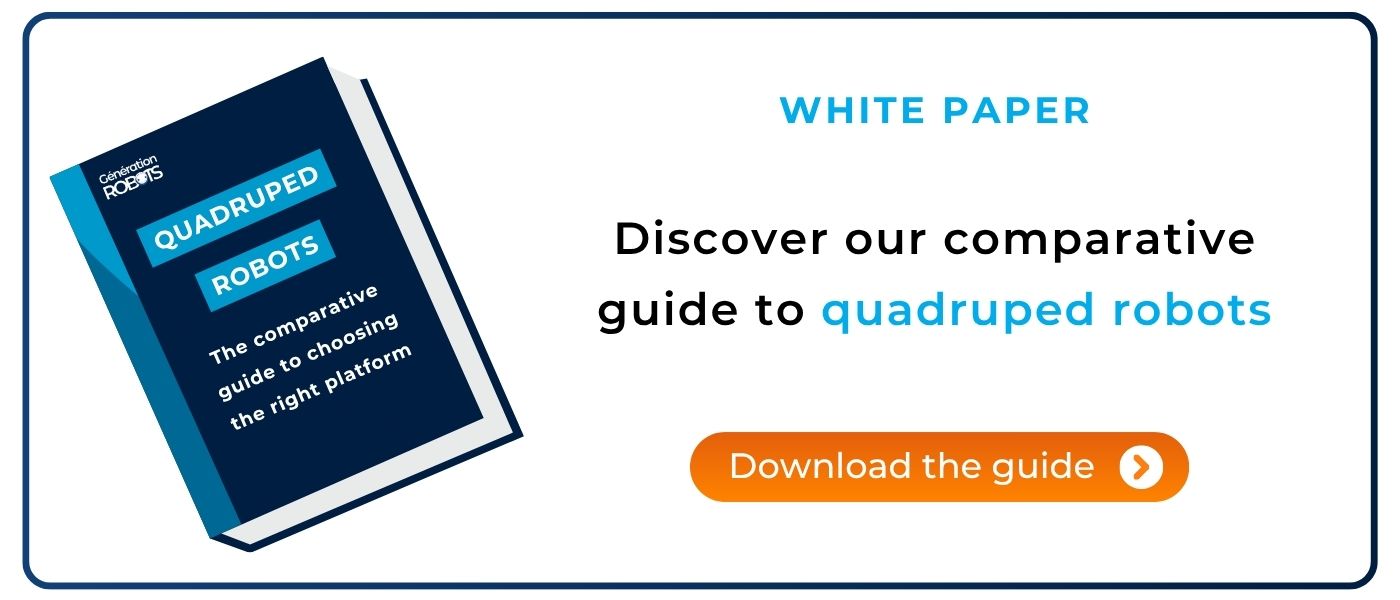 White paper quadruped robots