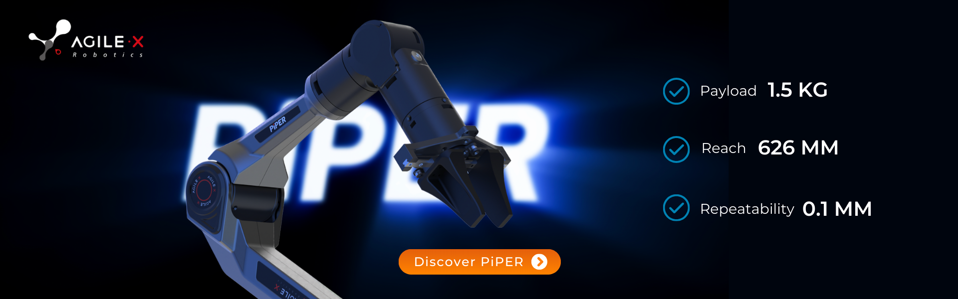 Banner PiPER AgileX Robotics