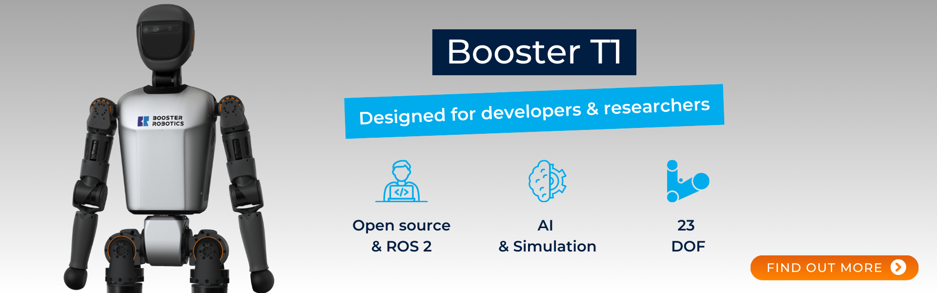 Booster T1 humanoid robot