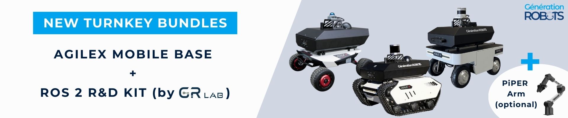 Banner Bundles AgileX - Kit ROS R&D