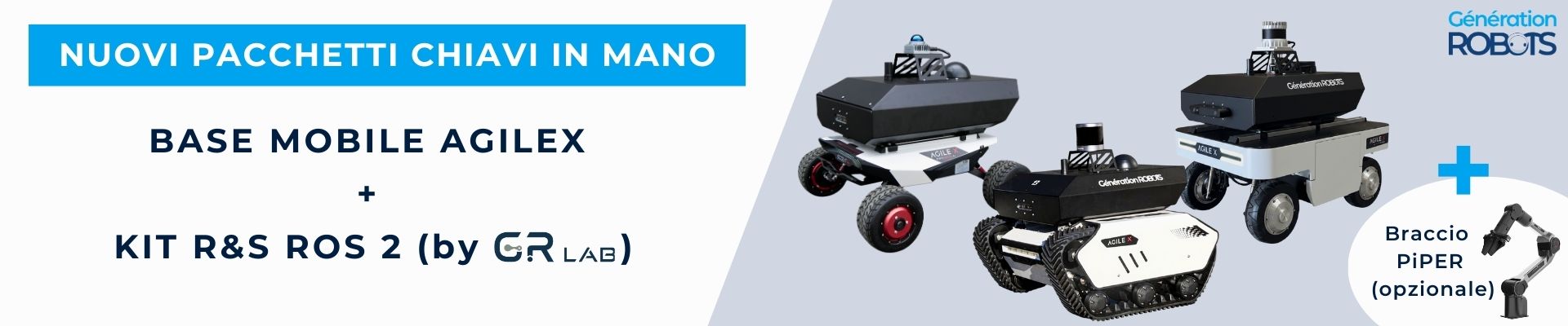 Banner Bundle Agilex - KIT R&D ROS 2