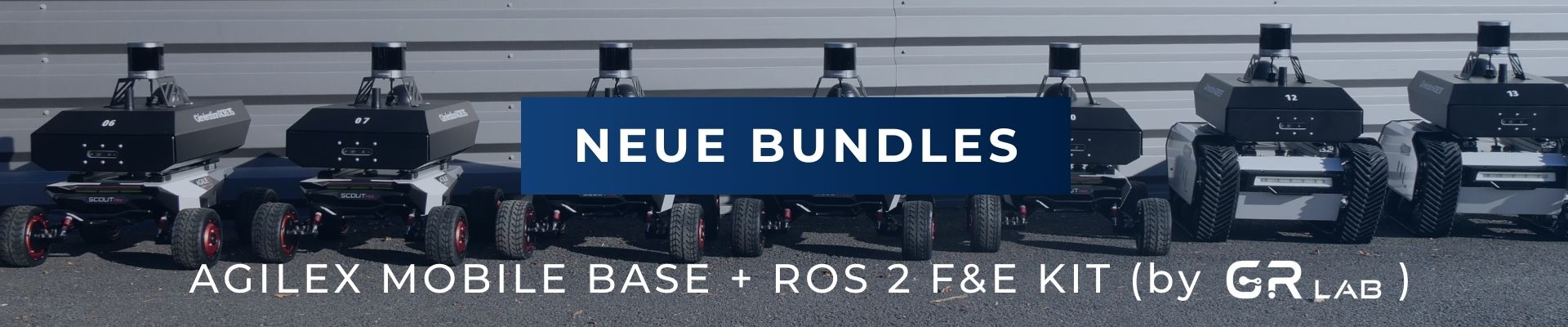 Banner Bundles AgileX - Kit R&D ROS 2