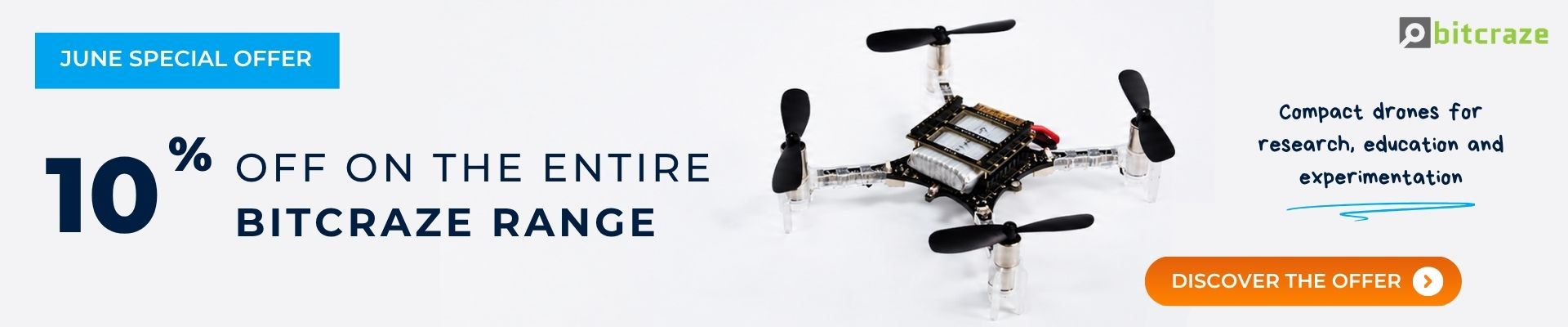 Bitcraze Drone Promotional Banner
