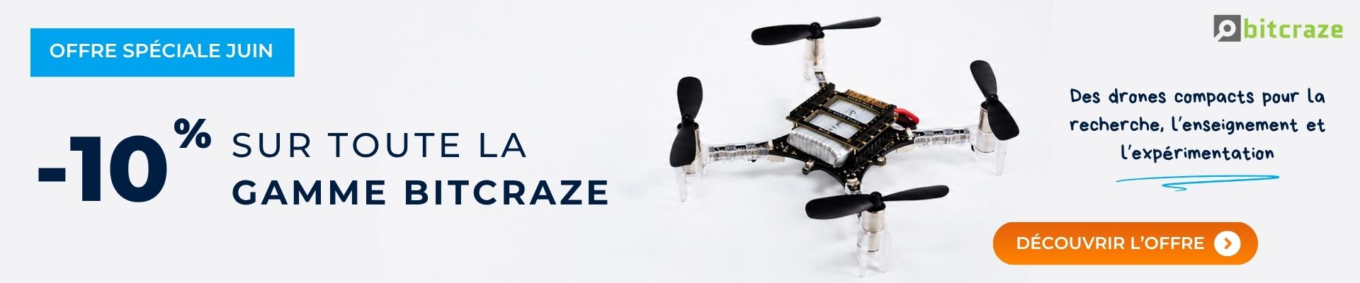 Bannière Promo Juin Drones Bitcraze