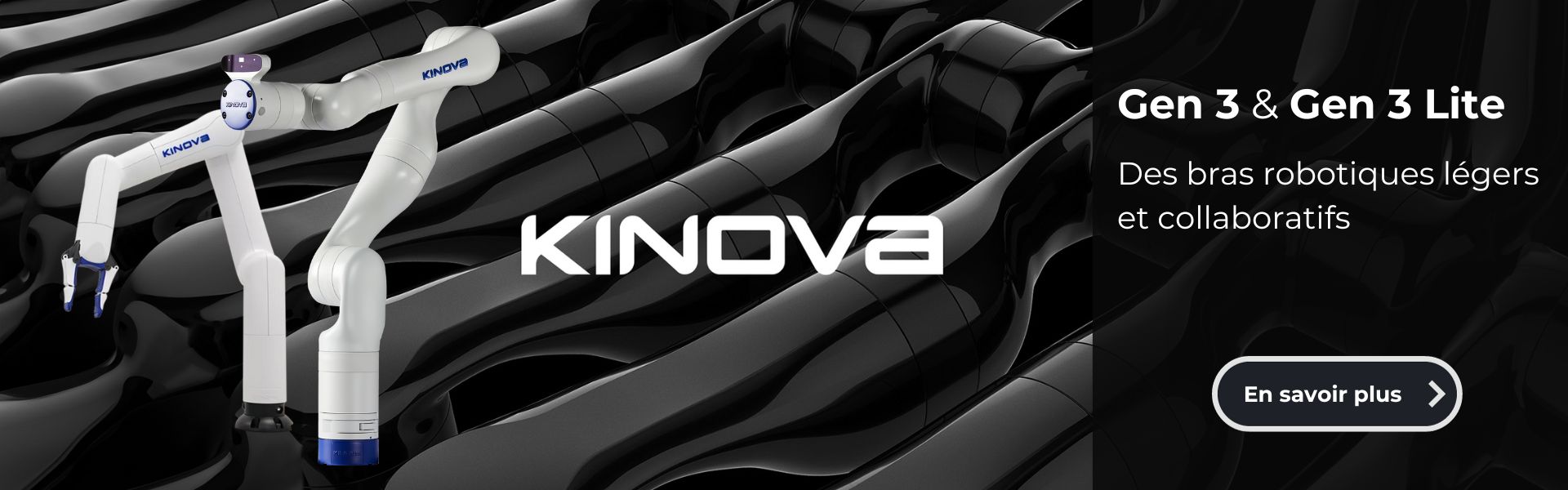 Bannière bras robotiques - Kinova