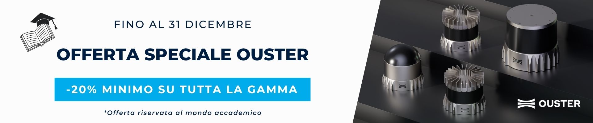 Banner LiDAR Ouster - Offerta speciale