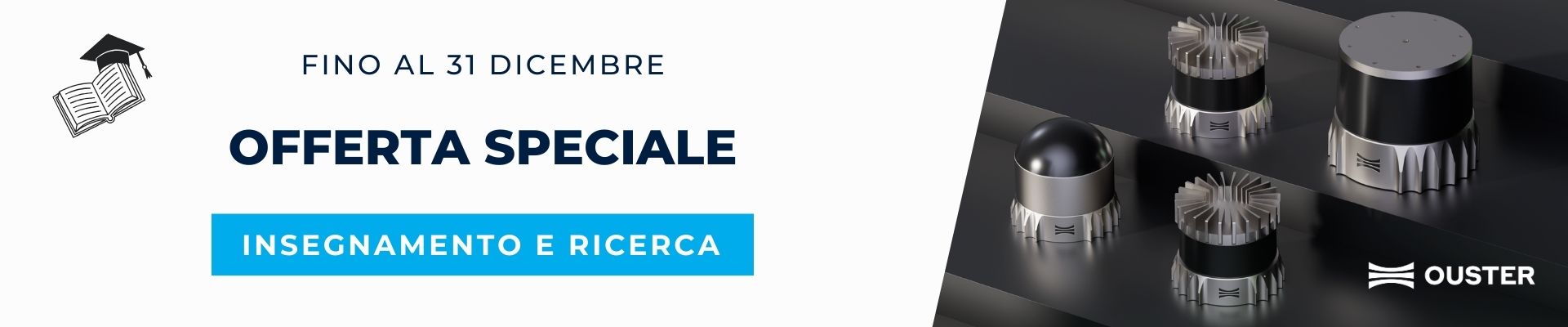 Banner LiDAR Ouster - Offerta speciale