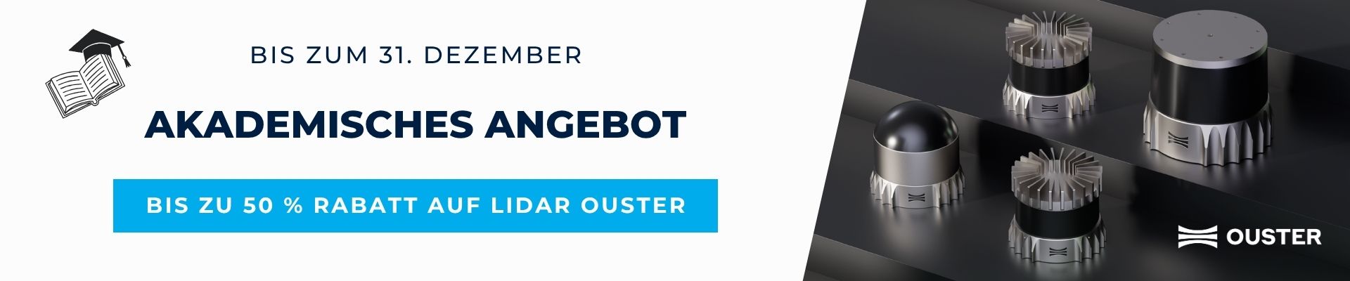 Banner LiDAR Ouster - Sonderangebot