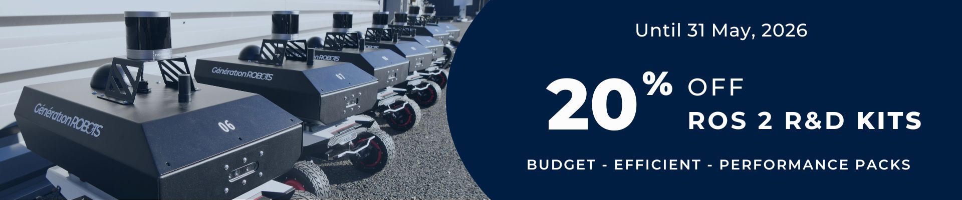 Bannière Promo Kit R&D ROS 2