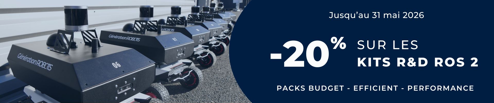 Bannière Promo Kit R&D ROS 2