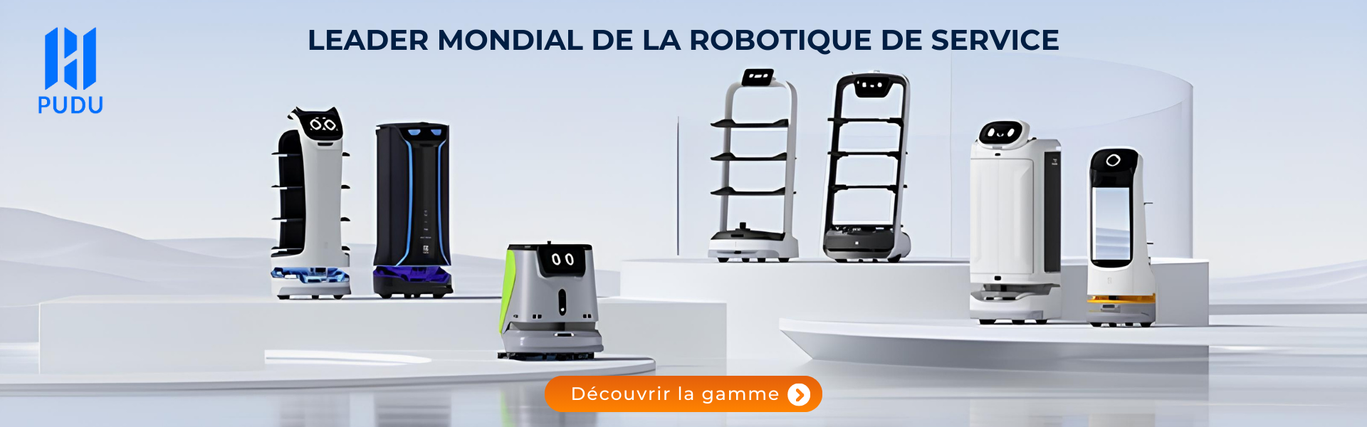 Pudu Robotics - Leader mondial de la robotique de service