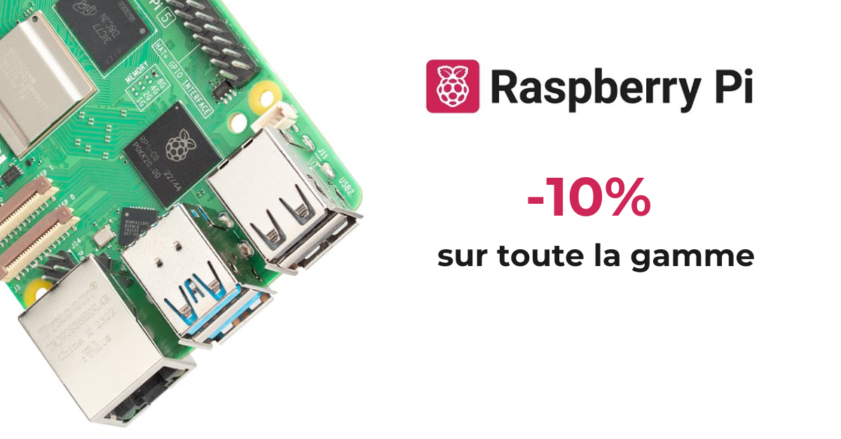 Bannière Promo Raspberry Pi
