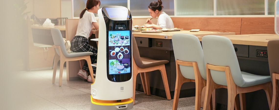 Robot de service KettyBot Pudu Robotics