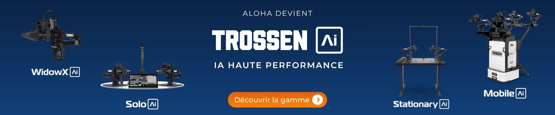 Bannière Trossen AI