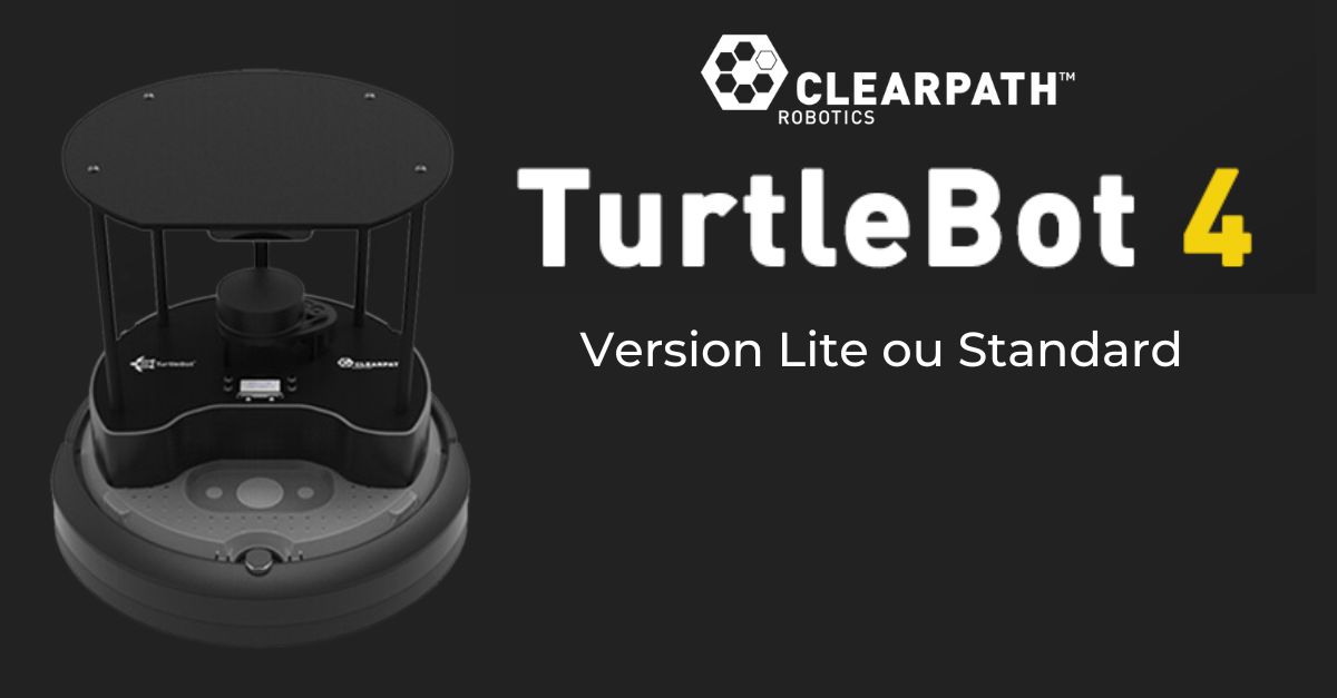 Robot mobile TurtleBot 4 - Clearpath Robotics