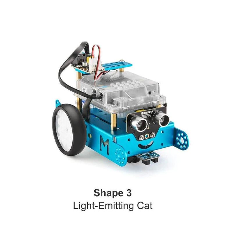 Pack servo pour robot mBot - chat lumineux