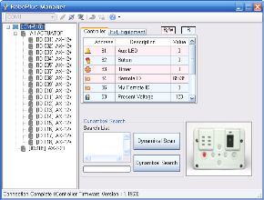 RoboPlus Manager for Bioloid Premium